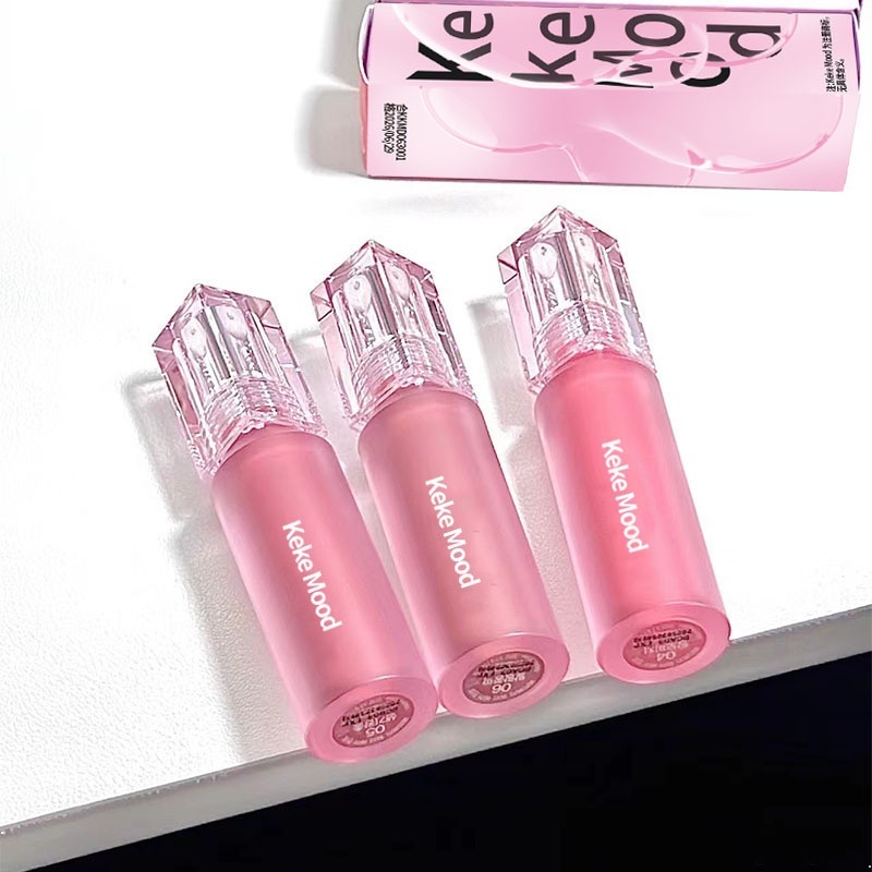 Son Kem KeKeMood Tông Nhung Lì Chống Nước Không Dễ Phai 6 Màu Tùy Chọn