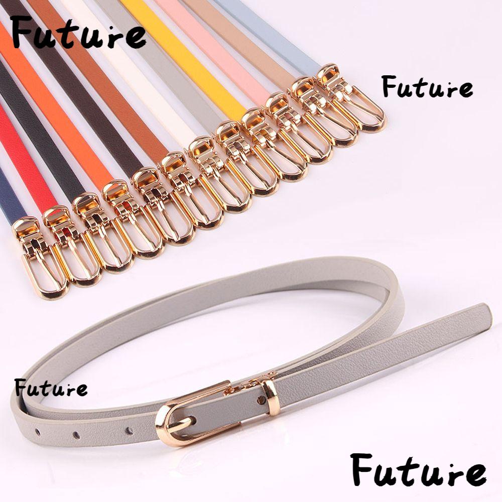 Dây nịt sợi mảnh màu sắc ngọt ngào xinh xắn thời trang cho nữ