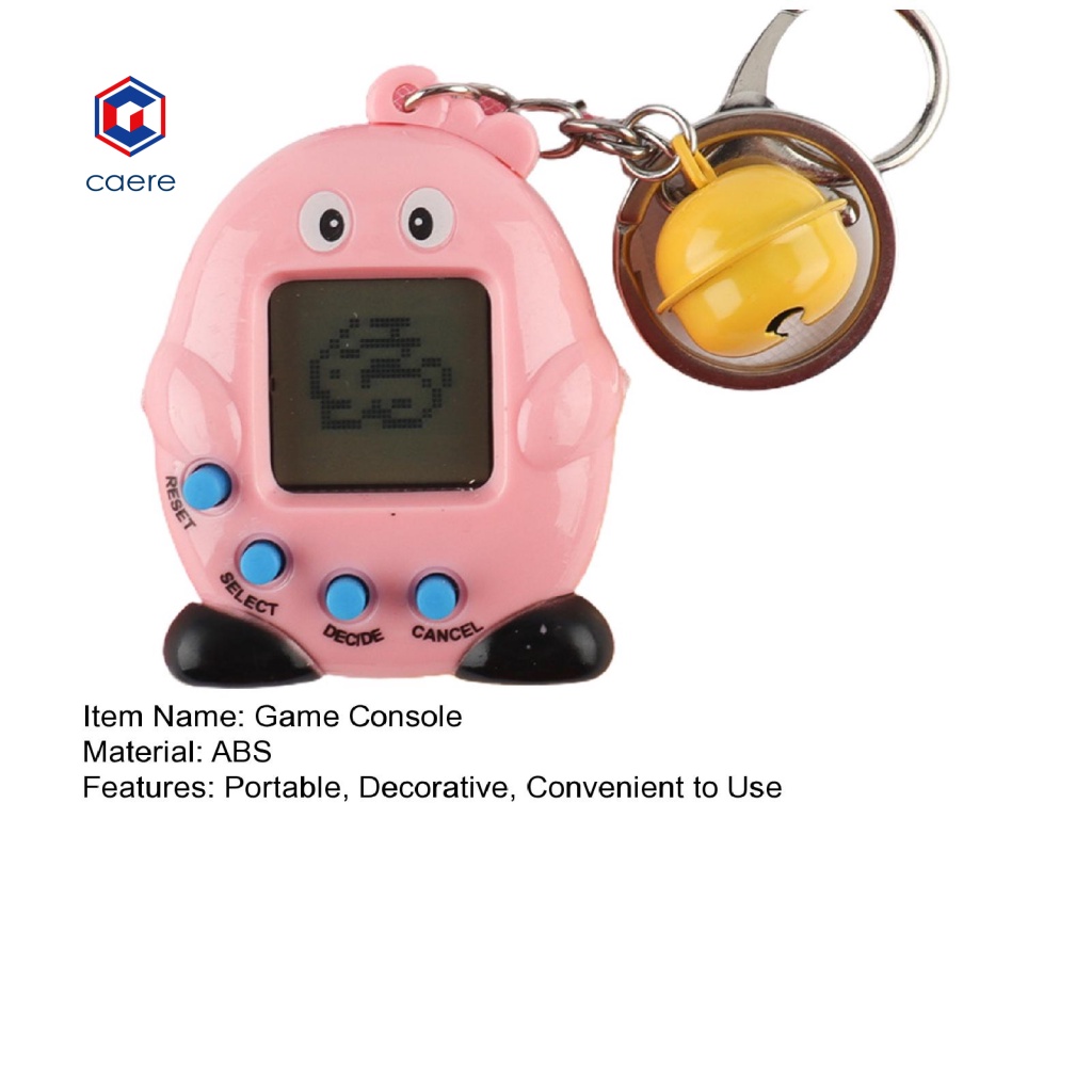 Móc Khóa Hình Máy Nuôi Thú Cưng Chim Cánh Cụt Hoạt Hình Đáng Yêu