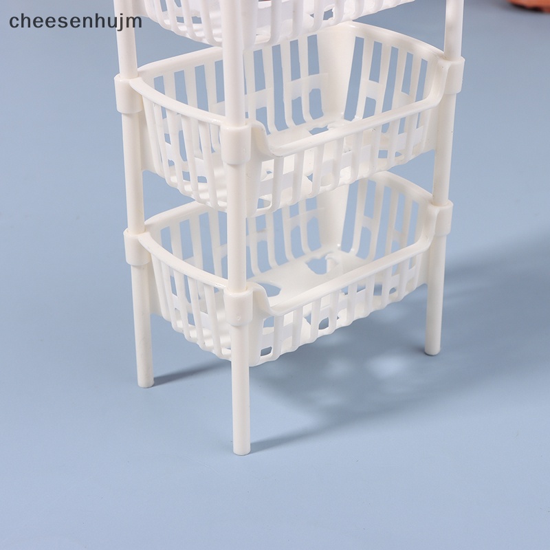 Giỏ Đựng Trái Cây Mini Tỉ Lệ 1 / 12 Trang Trí Nhà Búp Bê