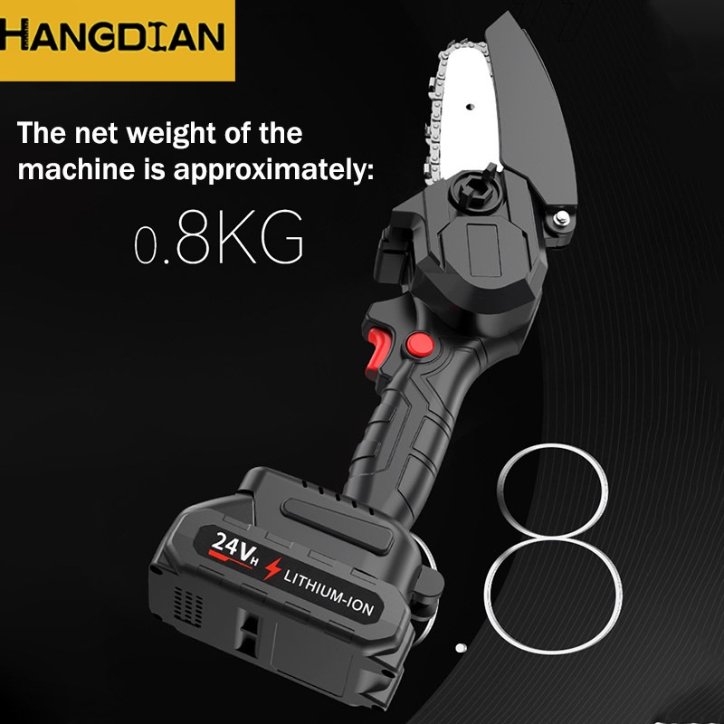 HANGDIAN Cưa Điện Cầm Tay Mini Không Dây Sử Dụng Pin Lithium