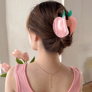 Kẹp tóc CHLINS hình trái đào dễ thương cho nữ