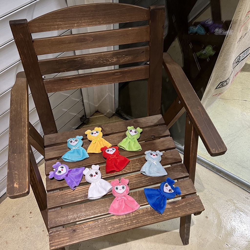 TWICE Momo Keychain Birthday Gifts Cute Momo Lovely TWICE Key Ring Key Chain Ornament Korean Star Star Plush Dolls