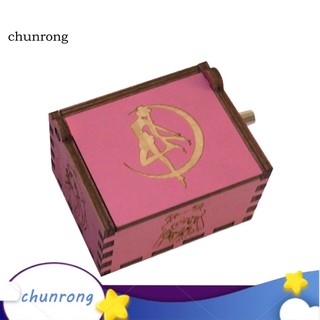 Cr hộp nhạc thủy thủ mặt trăng xinh xắn đáng yêu cho bé gái
