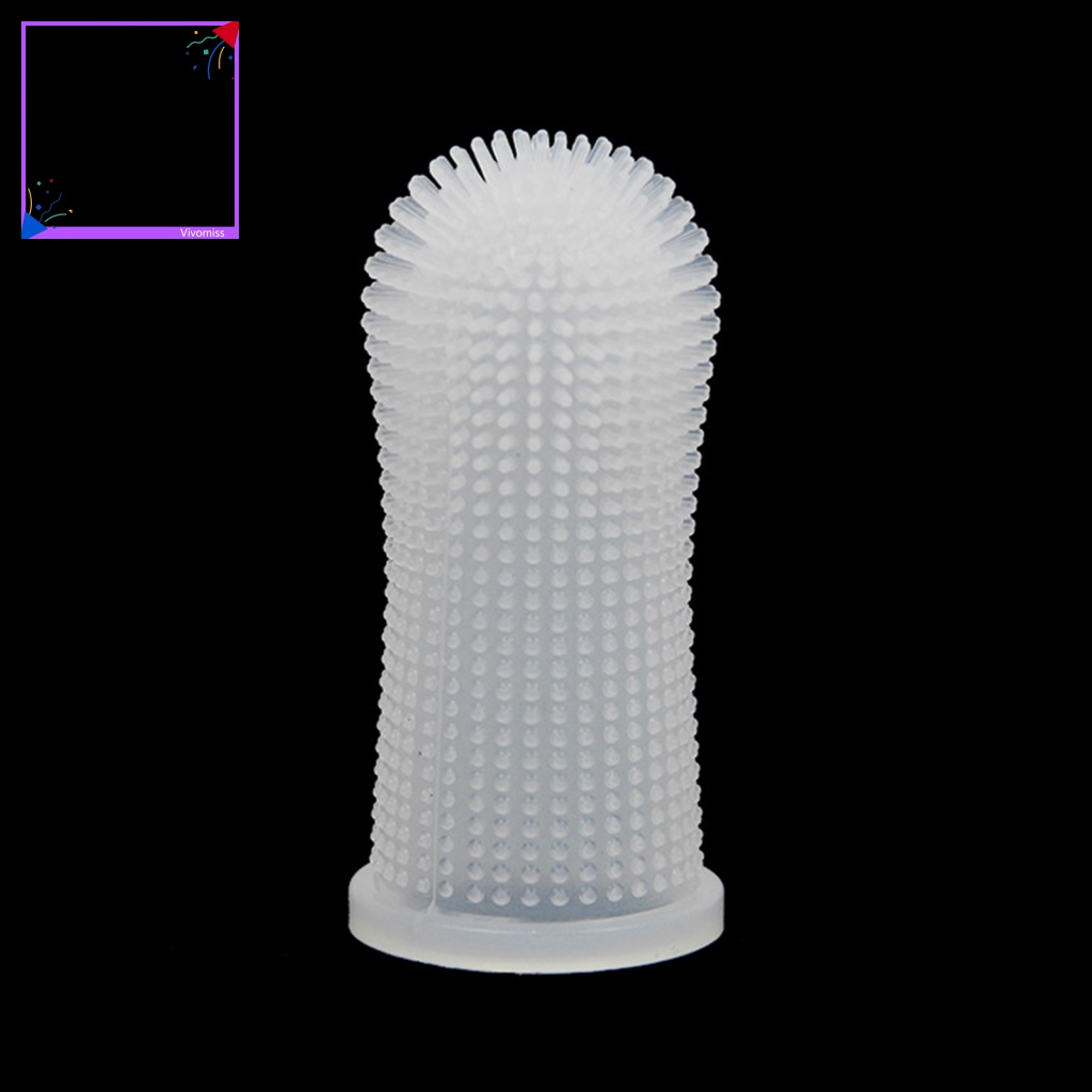 Bàn Chải Đánh Răng Silicone Kết Cấu Không Gây Dị Ứng Cho Thú Cưng