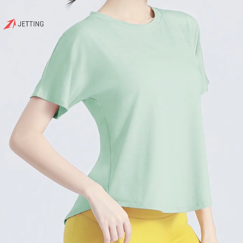 Áo Thun Thể Thao Ngắn Tay Mau Khô Chất Lượng Dành Cho Nữ