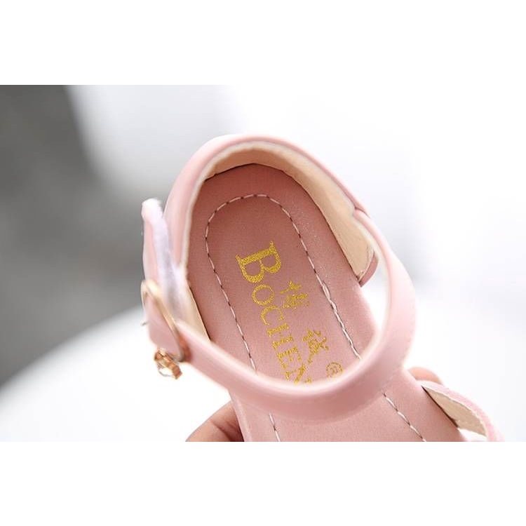 Xăng đan Công Chúa Bít Mũi Đế Mềm Chống Trượt Thời Trang Mùa Hè 2023 Cho Bé Gái