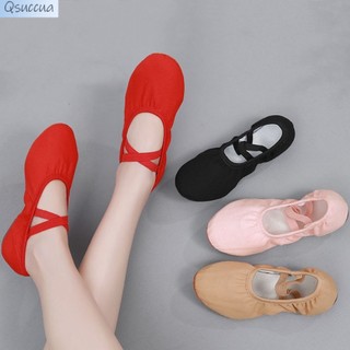 Giày Múa Ba Lê Đế Mềm Cột Dây Dành Cho Nữ
