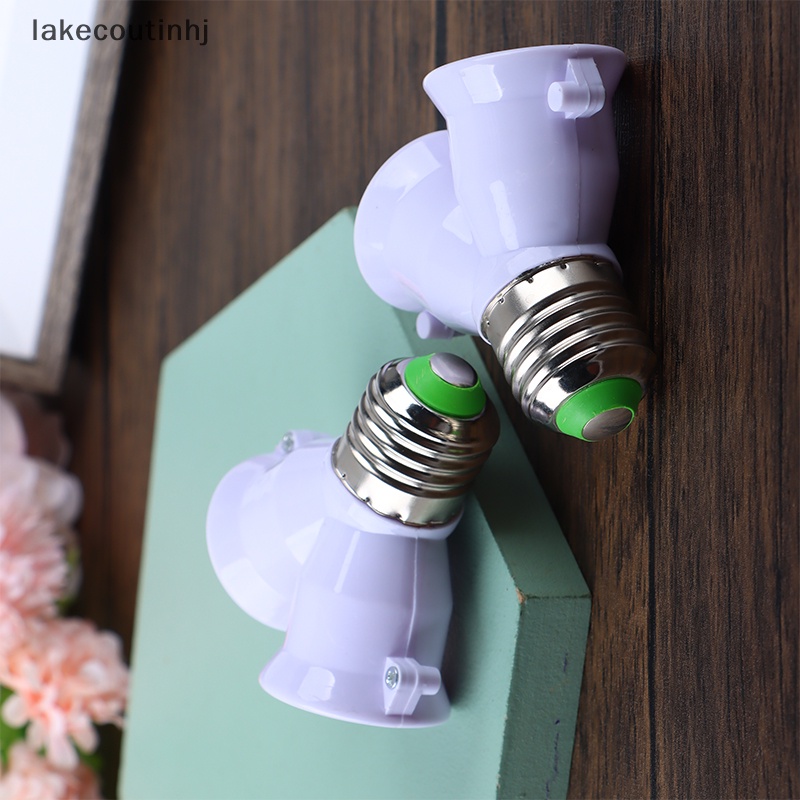 Đuôi Đèn Chuyển Đổi 1 Điểm 2 Chuôi E27 Sang E27