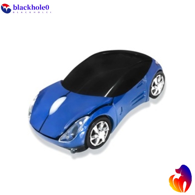 Chuột Không Dây 2.4GHz 1600 DPI Hình Chiếc Xe Hơi Phong Cách Thể Thao