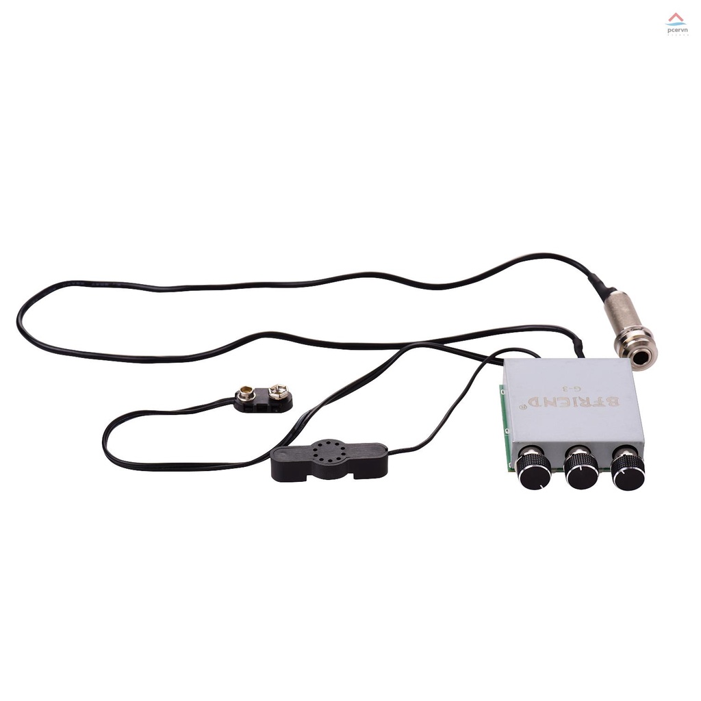 Hệ Thống Pickup Đôi Kèm Núm Điều Chỉnh Âm Lượng Và Âm Lượng Cho Đàn Guitar Cổ Điển