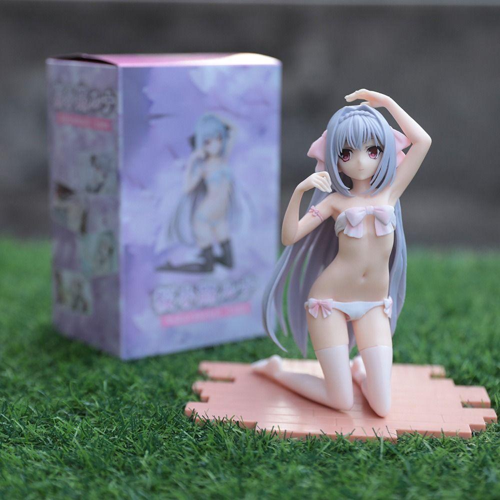 Mô Hình Nhân Vật Nữ Anime 17cm Bằng PVC Xinh Xắn