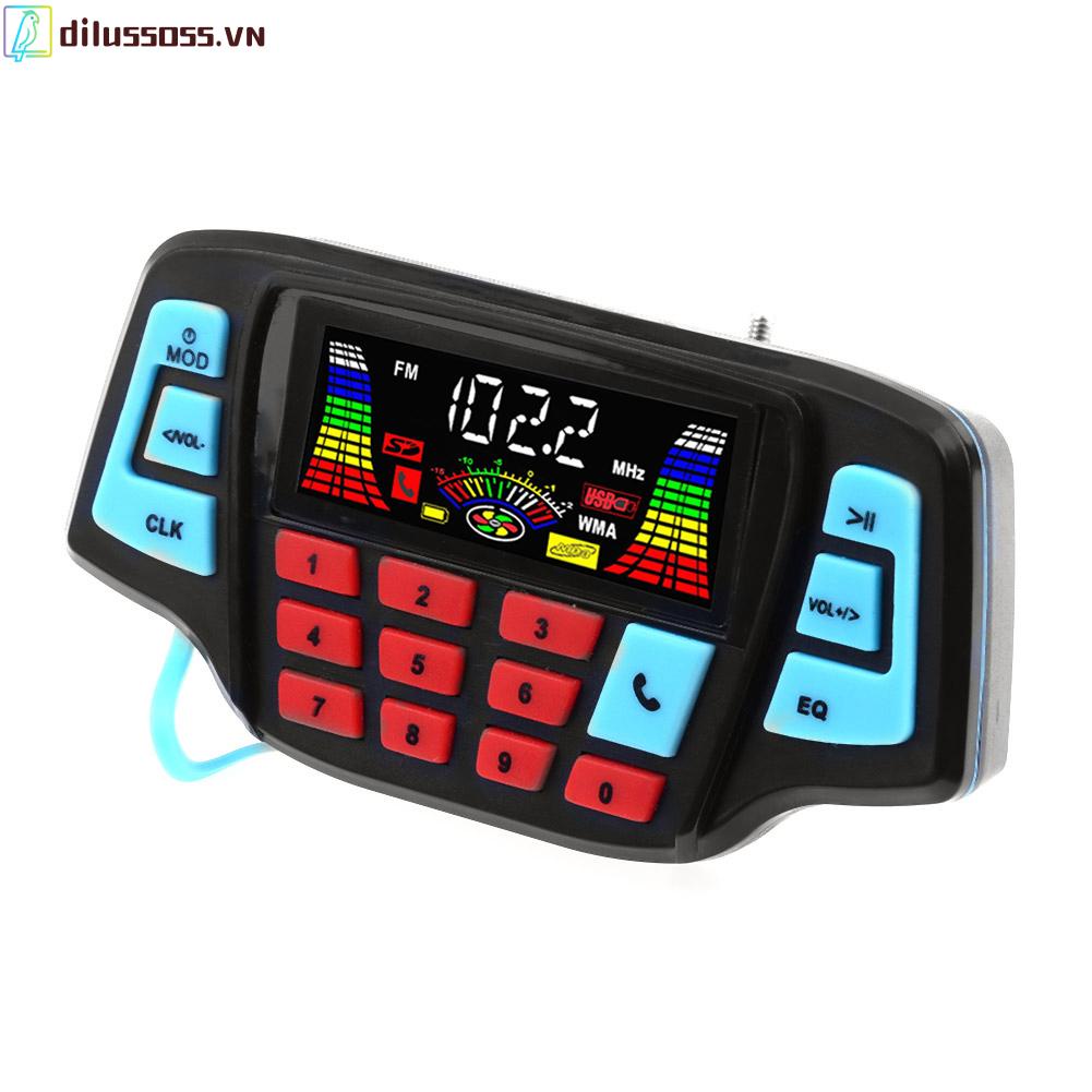 Hệ Thống Âm Thanh Xe Máy Không Thấm Nước USB TF Bluetooth FM Radio MP3 Spea