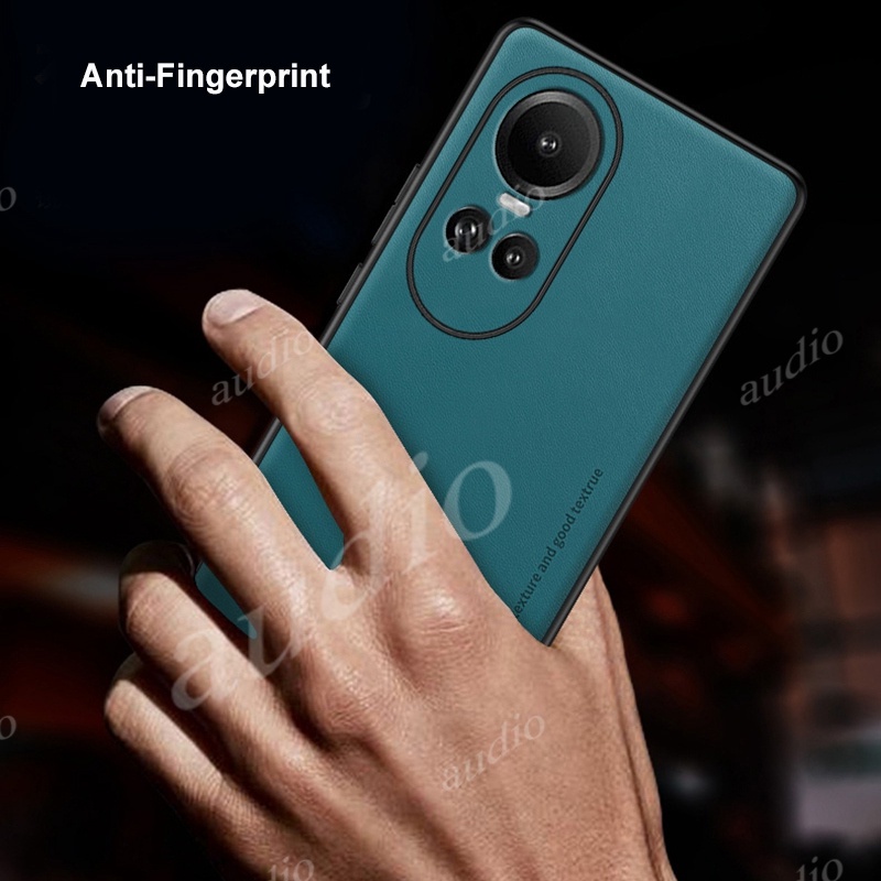 Ốp Điện Thoại Da Viền Silicon Sang Trọng Cho Oppo Reno 10 Pro Plus 10Pro 10Pro + 5G 2023 Oppo Reno10 Pro + Pro + Reno10Pro 5G