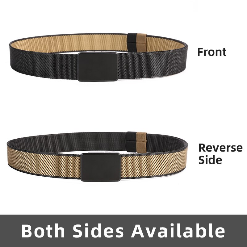 Thắt Lưng Nylon Hai Mặt Khóa Xoay Tháo Lắp Nhanh Cho Nam