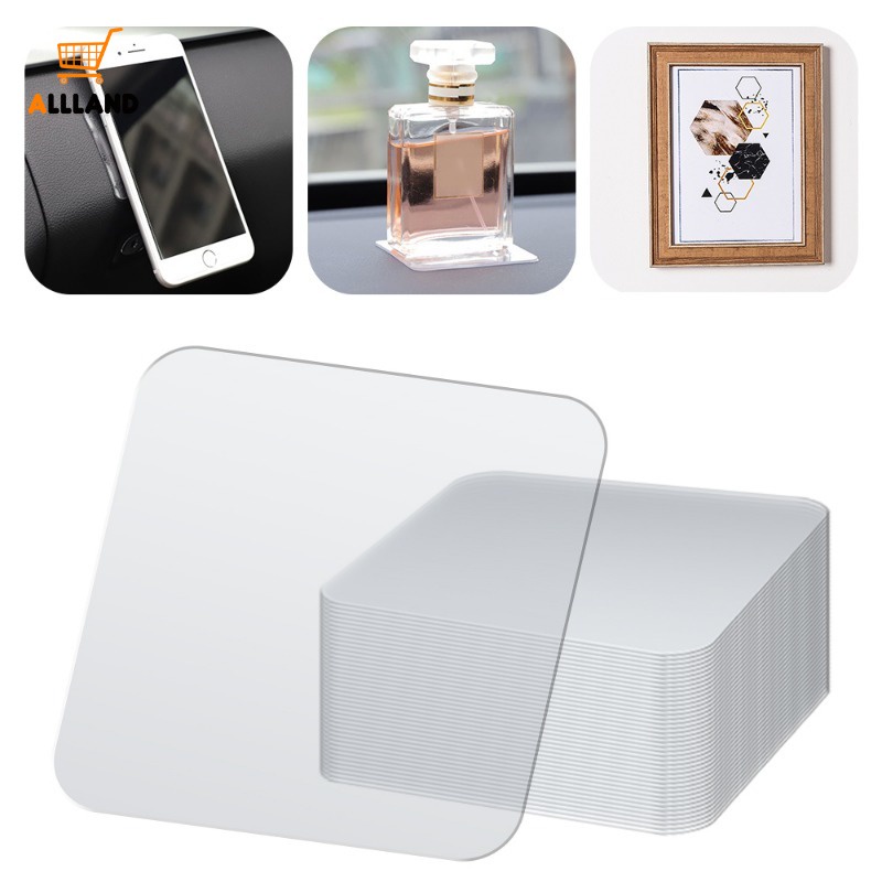 1 băng dính hai mặt đa chức năng pc / keo dán mạnh trong suốt không thấm nước có thể tháo rời / băng gắn có thể giặt tái sử dụng