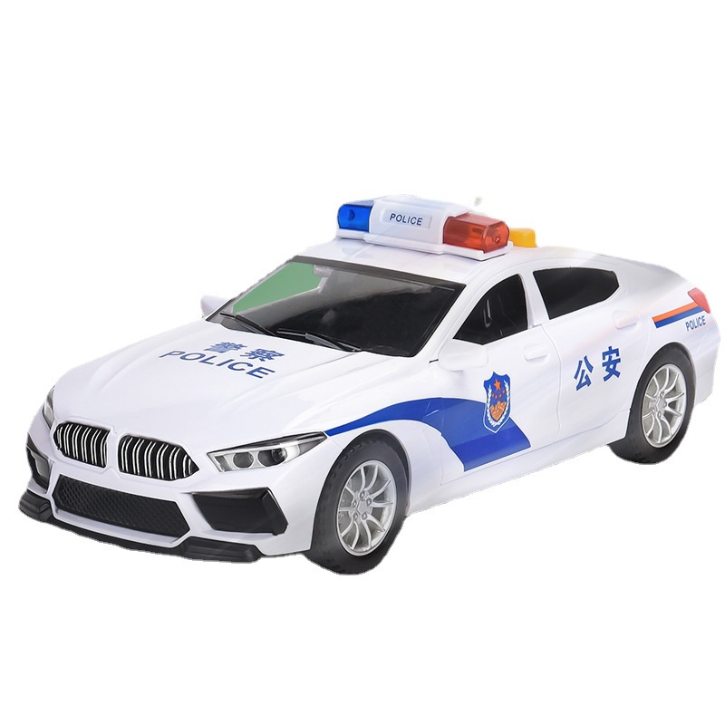 Đồ Chơi Mô Hình Xe Cảnh Sát Có Đèn Và Nhạc Cho Bé Trai
