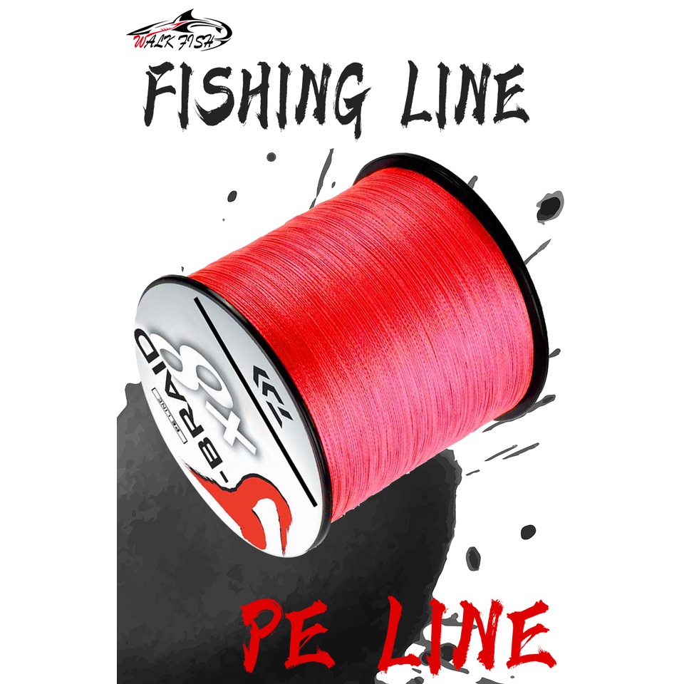 Daiwa Cuộn Dây Câu Cá Bện 8 Sợi pe 8 Sợi 300m 500m 18lb 22lb 35lb 87lbs Siêu Chắc Chắn