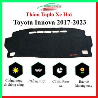 Thảm taplo xe ô tô Toyota Innova 2017-2023 chống nắng nóng làm mát xe mở rộng tầm nhìn