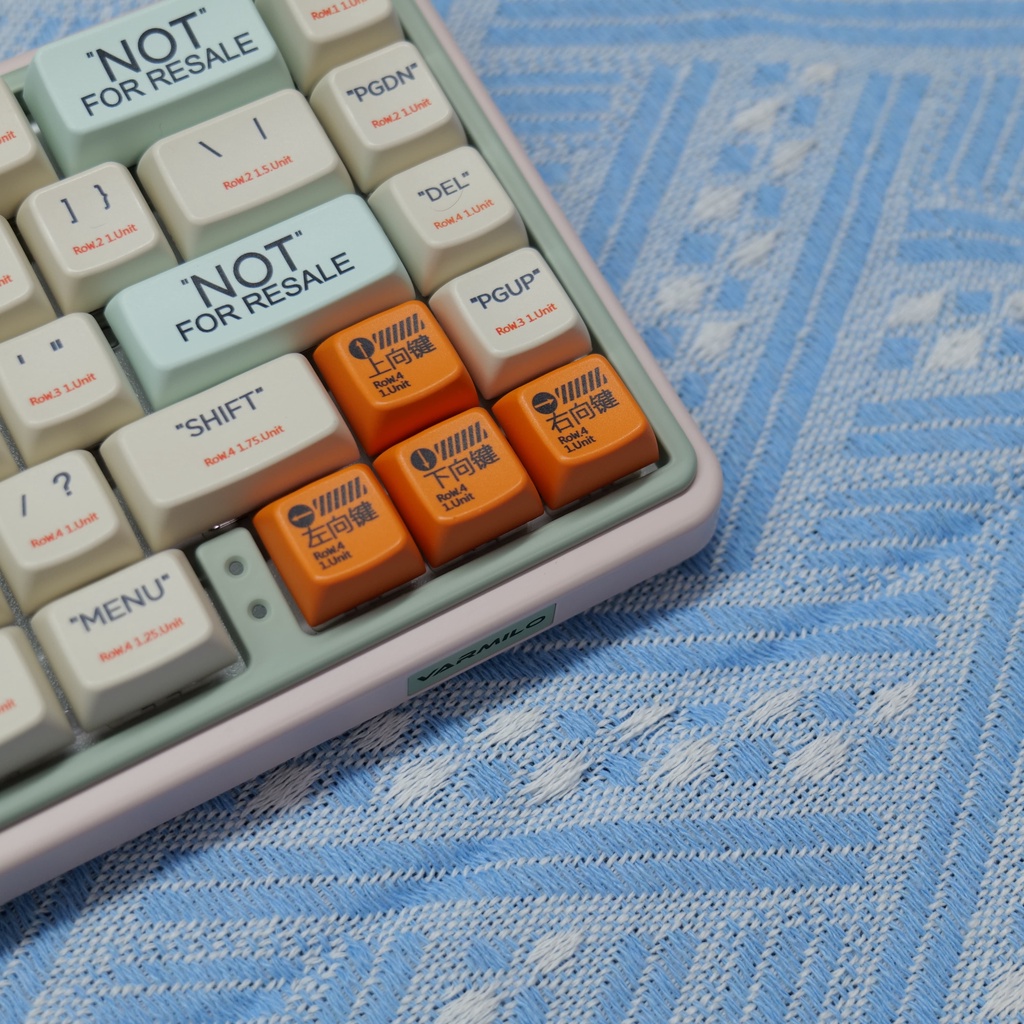 Retro Plastic Keycaps MDA Profile 7U Không Gian PBT Dye Sub Bàn Phím Cơ Keycap