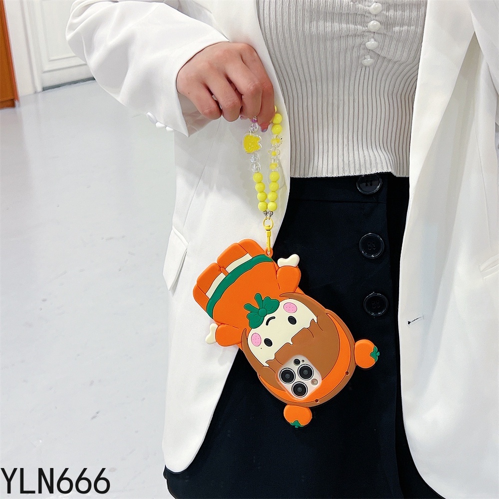 Vivo v5 v9 v11 v15 v17 v19 v20 v21 v23 v25 v27 pro v20se v21e v23e v25e v27e v17neo v19neo s1 pro phong cách xu hướng cao su silicon mềm có dây buộc vỏ đựng điện thoại hình cô gái đáng yêu