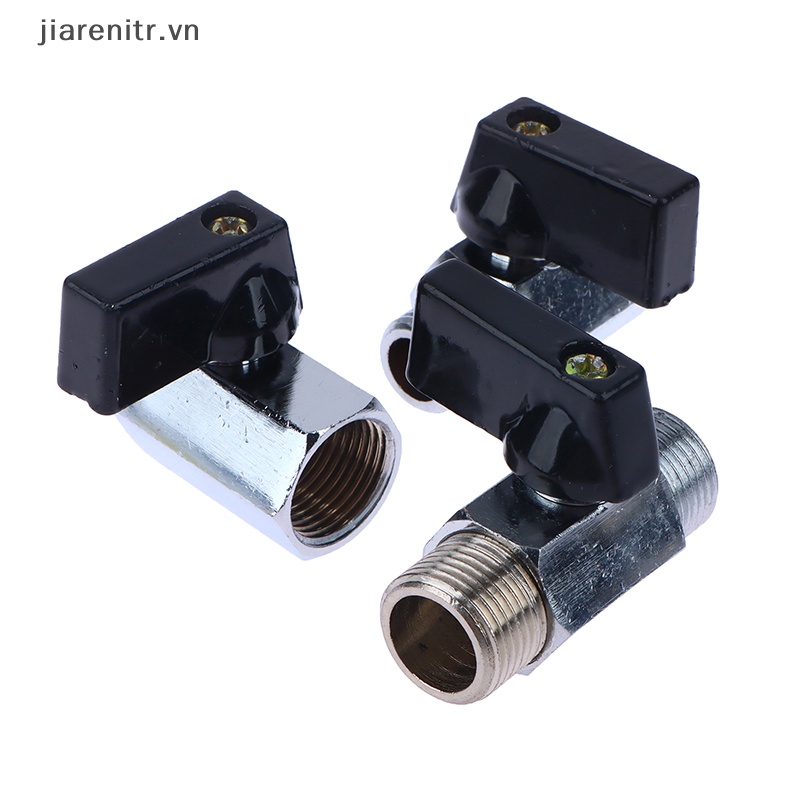 Van Khóa Khí Nén Khí Gas / Dầu / Nước Bằng Đồng Thau 2 Điểm Mini