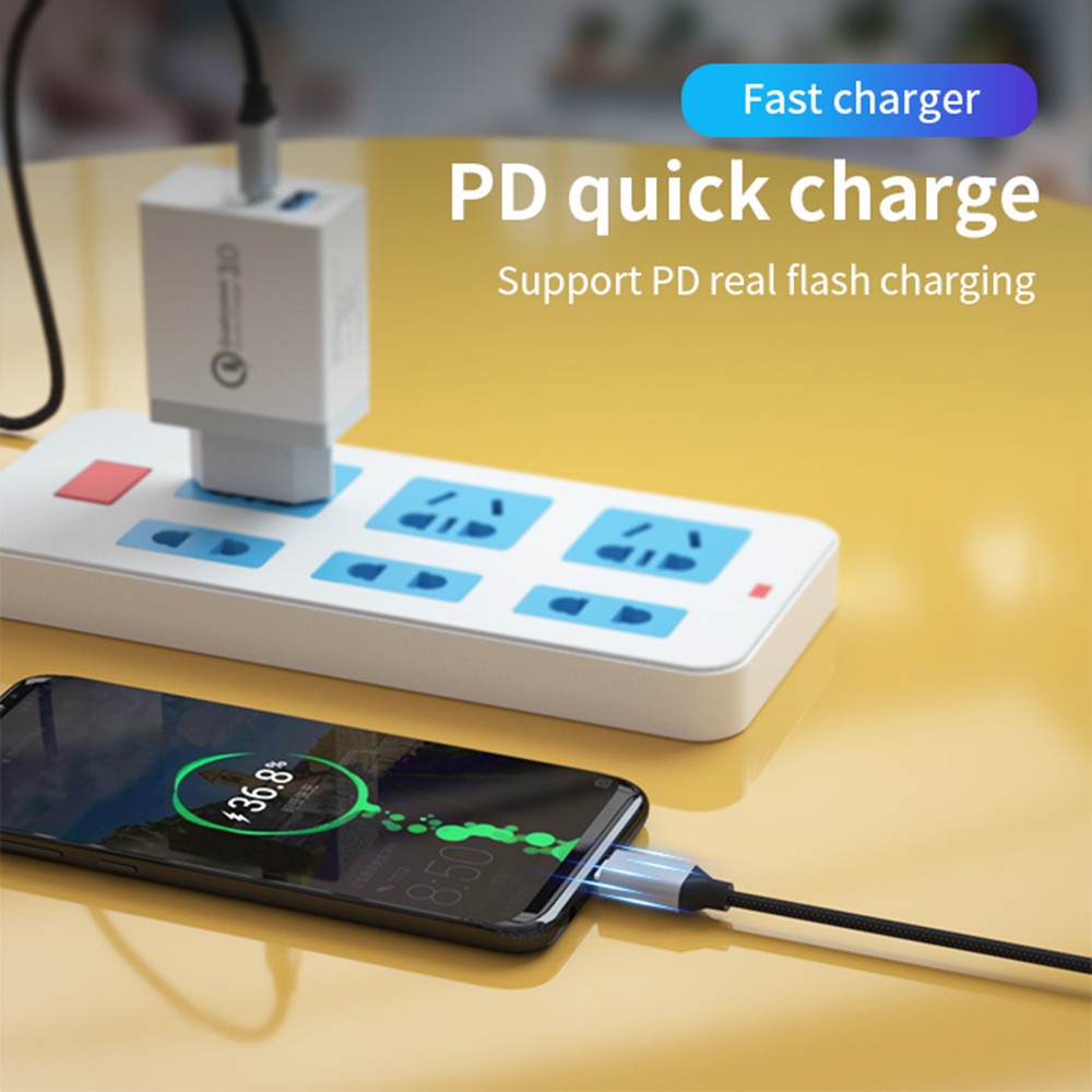 Cáp Sạc Nhanh USB C 3.1 Type C 60W Chuyên Dụng Cho Samsung Galaxy Note 9 8 S10 + S10e MacBook Pro