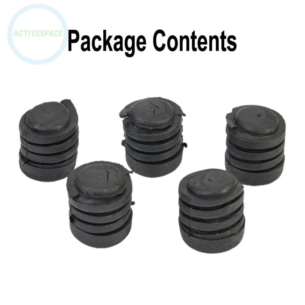 Clips 5PCS Bonnet Buffer Hood For Nissan High Reliability Rubber Durable