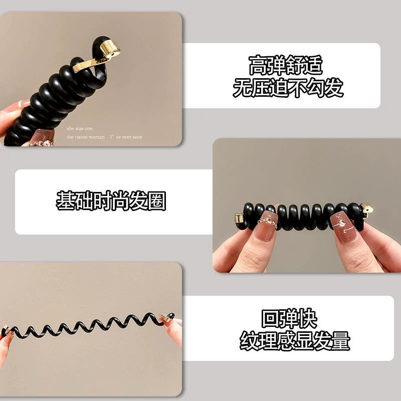 Dây buộc tóc lò xo Dây Buộc Tóc Cao Su Co Giãn Hình Hoa Hướng Dương Phong Cách Mới Cho Nữ