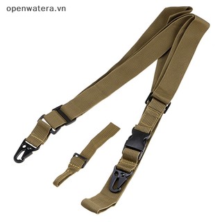 Tactical 3 point rifle sling strap for shot gun belt paintball niềng răng quân sự ngoài trời shoog hung phụ kiện vn