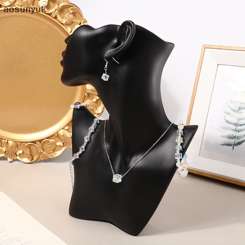 Aosunyuk ab màu cườm vòng tay làm bằng tay vòng tay thời trang pha lê vuông cho phụ nữ trang sức bên có thể điều chỉnh en