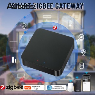 Tuya Zigbee Smart Home Zigbee Gateway Hub Điều khiển từ xa Thiết bị Zigbee thông qua ứng dụng Smart Life Hoạt động với Alexa Google