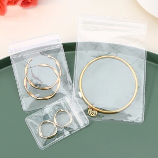  Set 20 Túi Zip Trong Suốt Bảo Quản Trang Sức Chống Rỉ Sét 