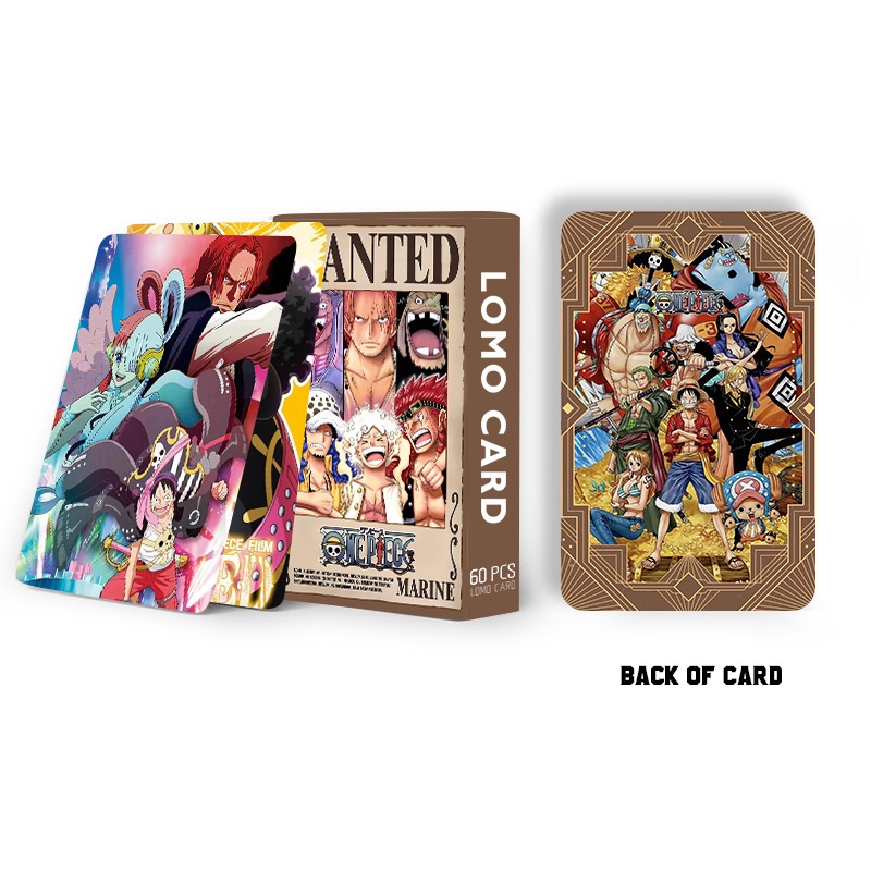 2023 ONE PIECE Photocard Monkey·D·Luffy Usopp Sogeking Lomo Card 60pcs/box