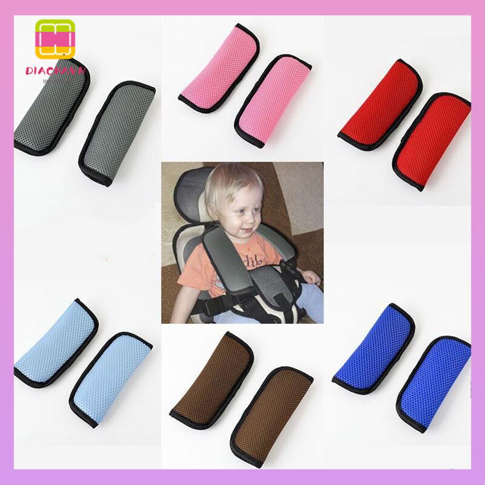 Diachavn 1pair an toàn cho trẻ em nắp đai an toàn harness pad nắp bảo vệ mềm