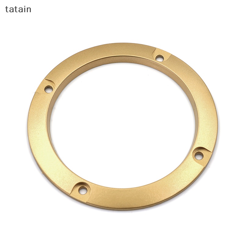 Tatain 3 "inch vỏ loa âm thanh trang trí vòng tròn lưới kim loại lưới tản nhiệt 2 chiếc vn
