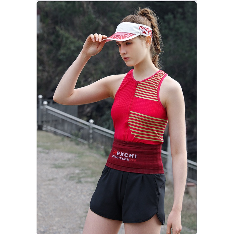 Bbb polyester dệt kim thoáng khí dung tích lớn gói thắt lưng thể thao ngoài trời