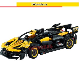 Bugatti bolide 1:15 racing car assembly block moc 42151 bộ sưu tập trẻ em trang trí xe thể thao đồ chơi trang trí quà tặng