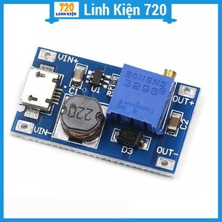 Module Boost DC DC 2-24V 2A MT3608 V2