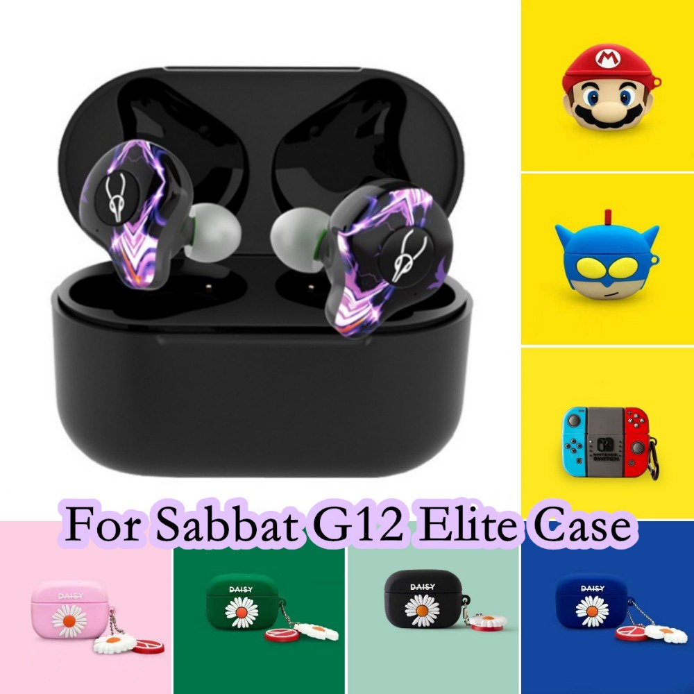 Hàng sẵn sàng! Đối với sabbat g12 elite case couple cartoon series dành cho sabbat g12 elite vỏ bọc tai nghe mềm
