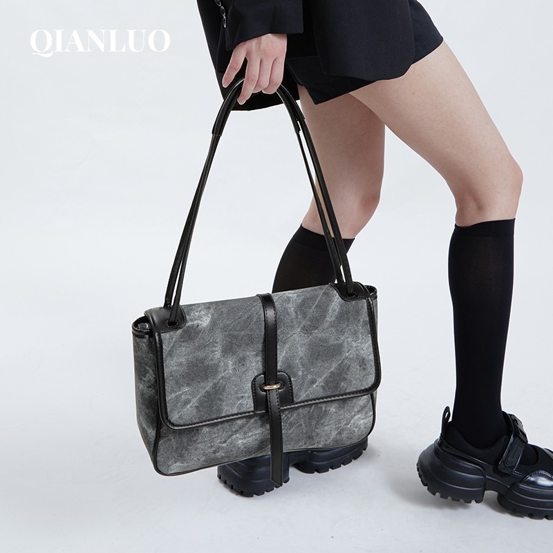 QIANLUO túi xách nữ túi tote 2023 NEW L91TR12 null