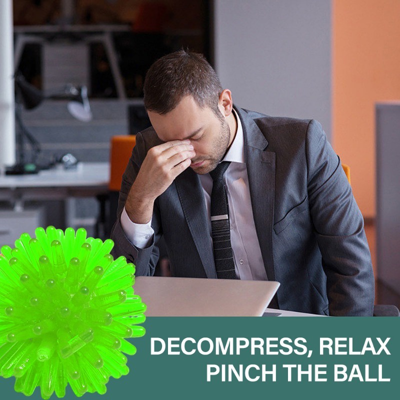 Sáng tạo mini dễ thương giải nén bóng nhím di động đầy màu sắc mềm mại ngón tay bàn tay cảm giác thư giãn massage spiky balls đồ chơi quà tặng