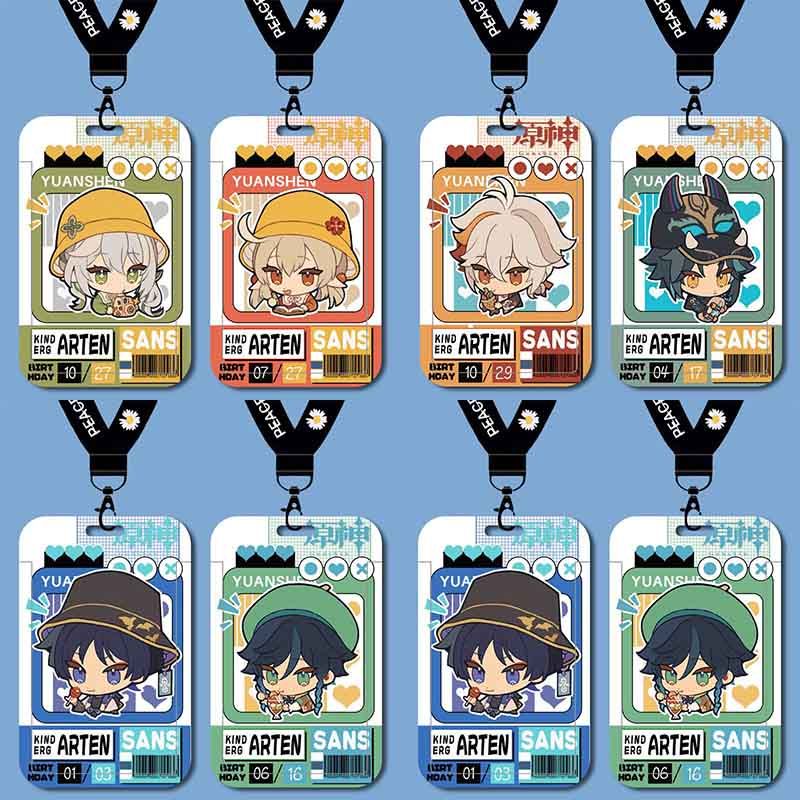 Genshin >Thẻ xe buýt/Thẻ sinh viên/Thẻ truy cập/Thẻ làm việc/Dây cổ/Thẻ ID