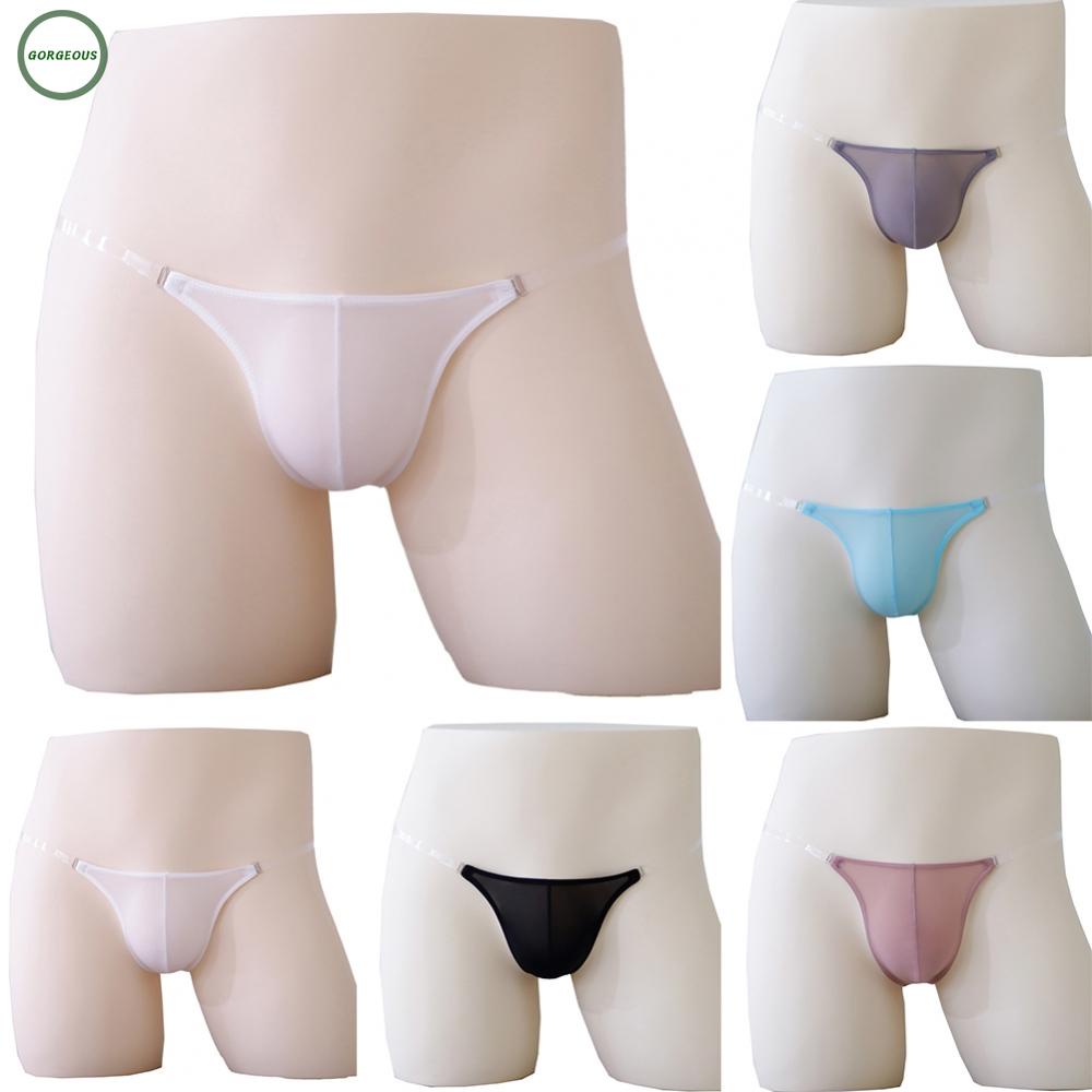 New Coming~Briefs Bulge Pouch Elastic Elasticity Slips Men Panties Satin Seamless#Home Essentialses
