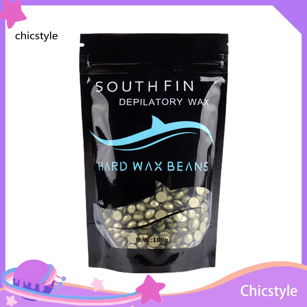 Chic 100g hàng ngày sử dụng hạt sáp cứng cho bữa tiệc phim nóng đậu sáp cứng không gây kích ứng kéo dài