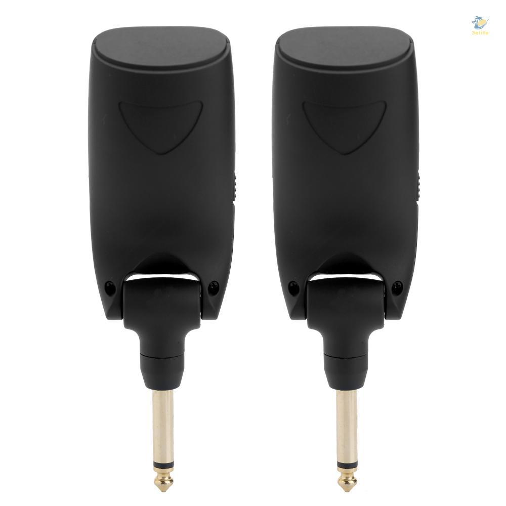 Hệ thống guitar không dây 3elife 2.4g bộ phát và thu guitar điện tích hợp pin có thể sạc lại phạm vi truyền 30m