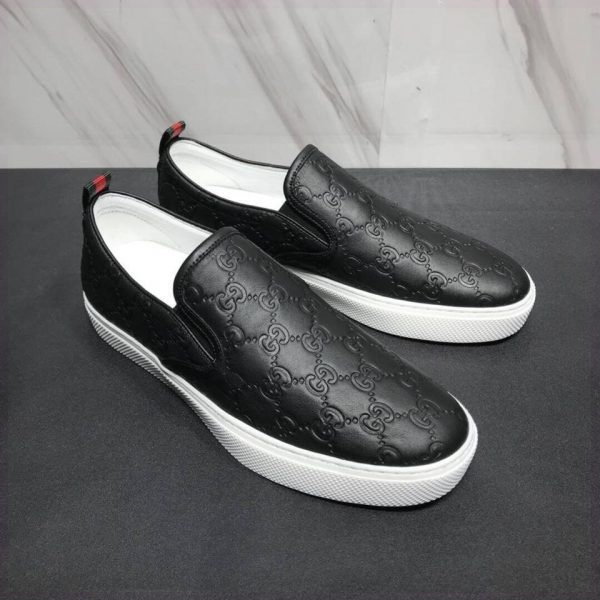Giày Lười Slip On Nam GC Thời Trang Hàn Quốc , Giày Lười Nam Đẹp Giá Rẻ Đế Khâu Da Bóng Siêu Đẹp Full Box G289