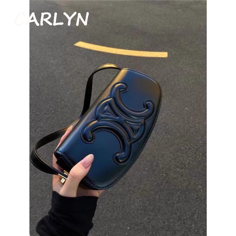 CARLYN túi xách mini nữ túi xách nữ đeo chéo 2023 NEW L97S0FS