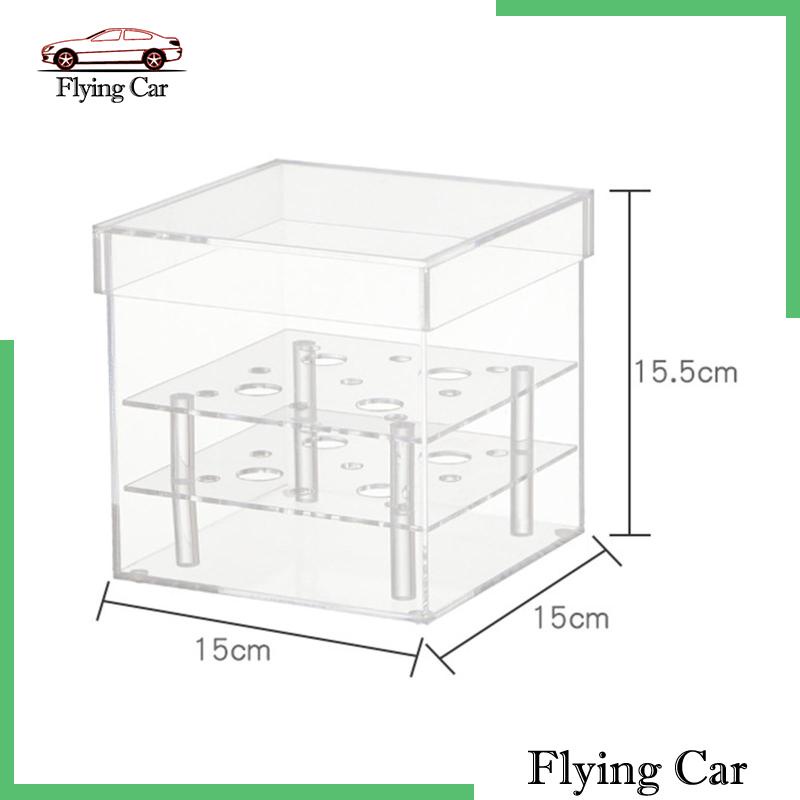 Set 2 Lọ Hoa Bằng Acrylic Trong Suốt Dùng Trang Trí Tiệc Sinh Nhật