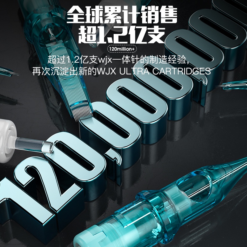 Hộp 20 Kim Xăm Hình Tròn WJX Rxl Đa Năng Tiện Dụng